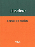 Entrées en matière